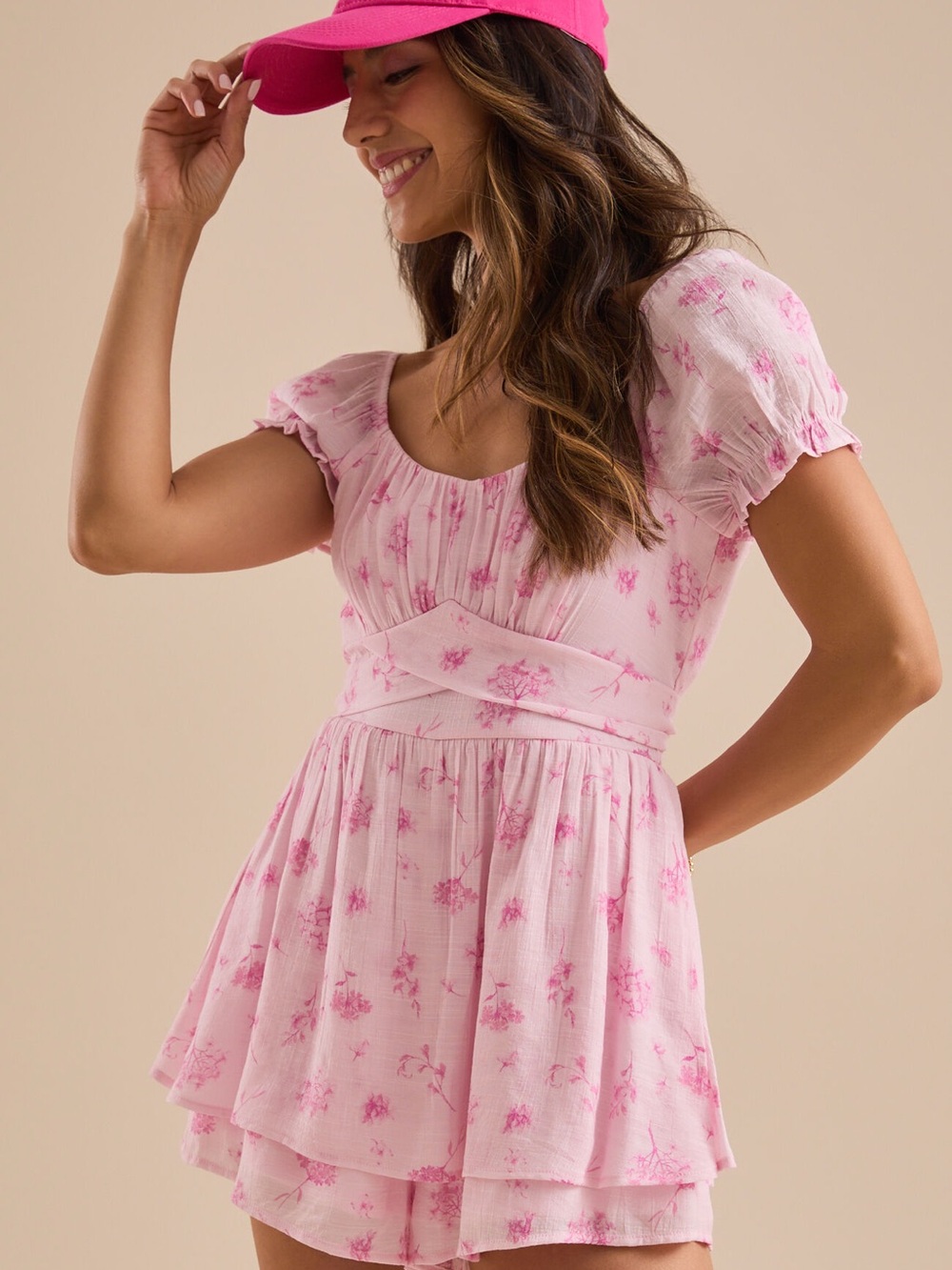 Altar’d State Pink Romper
